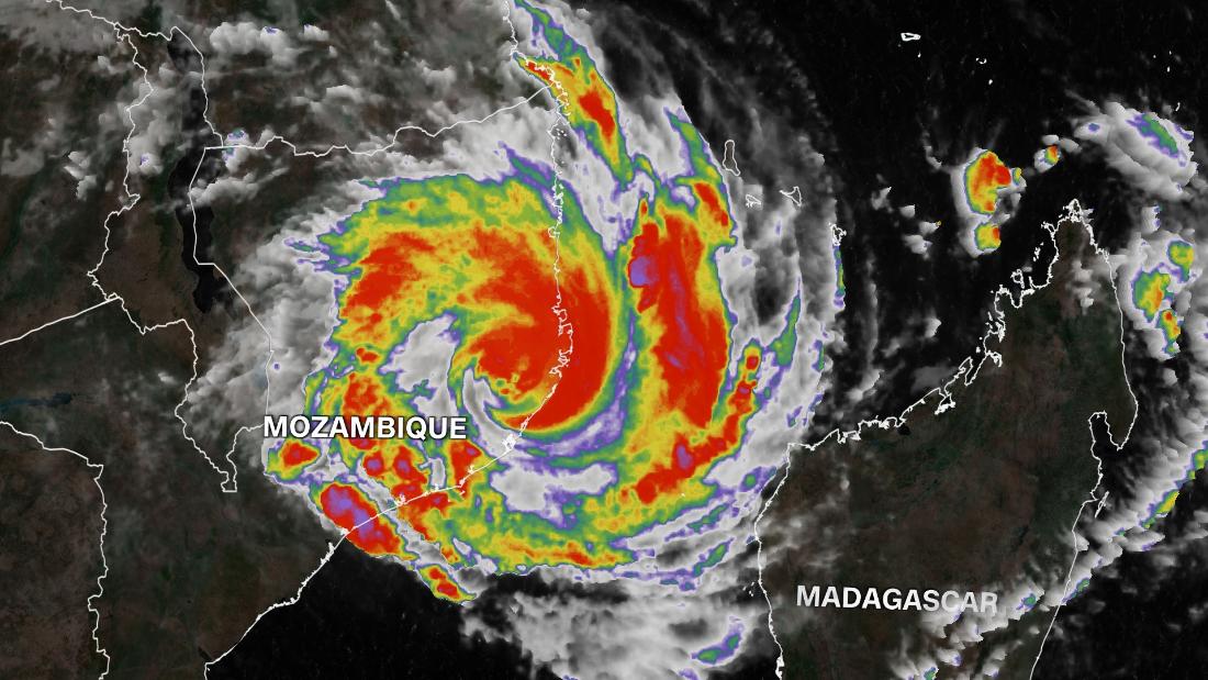 Forecast update: Tropical Cyclone Gombe makes landfall in Mozambique - CNN  Video - new india 24 news