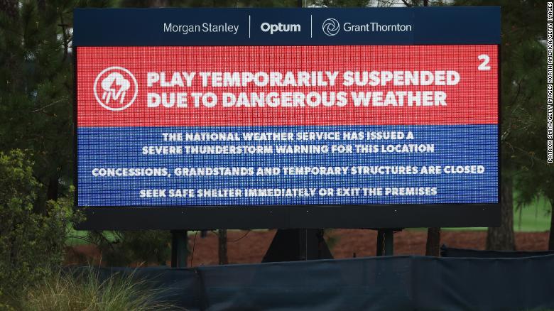 Tommy Fleetwood, Tom Hoge share early lead at weather-disrupted Players Championship