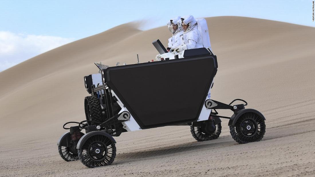 Watch how this truck-sized rover could transport astronauts on the Moon – CNN Video