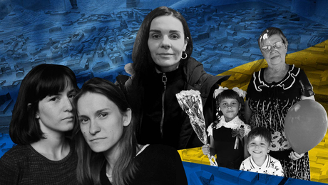 & # 39; Sii forte. & # 39;  Per i propri cari dilaniati dalla guerra in Ucraina, i messaggi telefonici portano speranza e disperazione