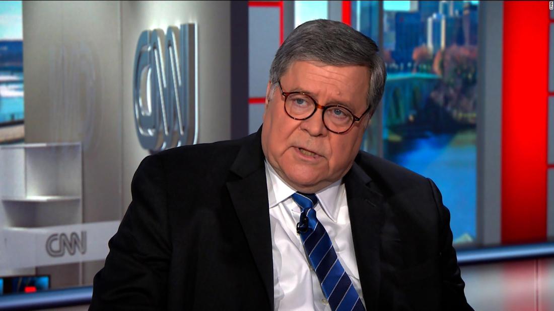 Barr says he stands by his pre-election comments raising unsubstantiated concerns over voter fraud
