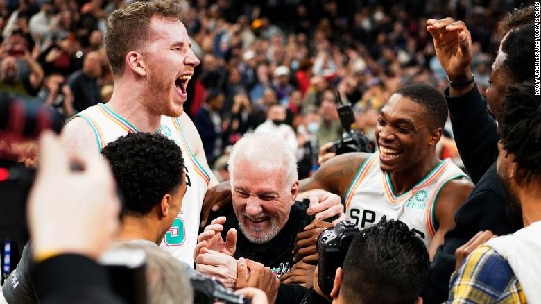 Gregg Popovich stands alone — now has more regular-season wins than any head coach in NBA history as Spurs secure comeback win