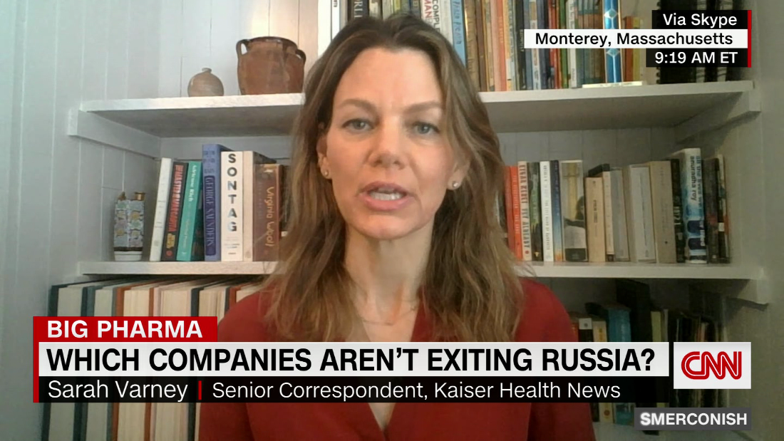 Should Pharma be exempt from sanctioning Russia? – CNN Video