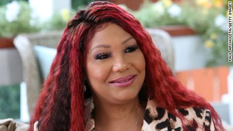 Traci Braxton, seen in 2019. Sister Toni wrote, &quot;Traci passed this morning as the snow was falling, our angel is now a snowflake.&quot;