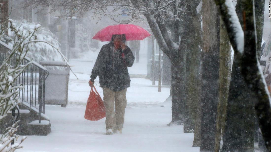 Cold blast brings heavy snow to the Northeast and deep freeze to the South – CNN