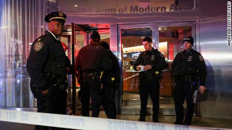 New York&#39;s Museum of Modern Art evacuated after two people were stabbed inside, police say 