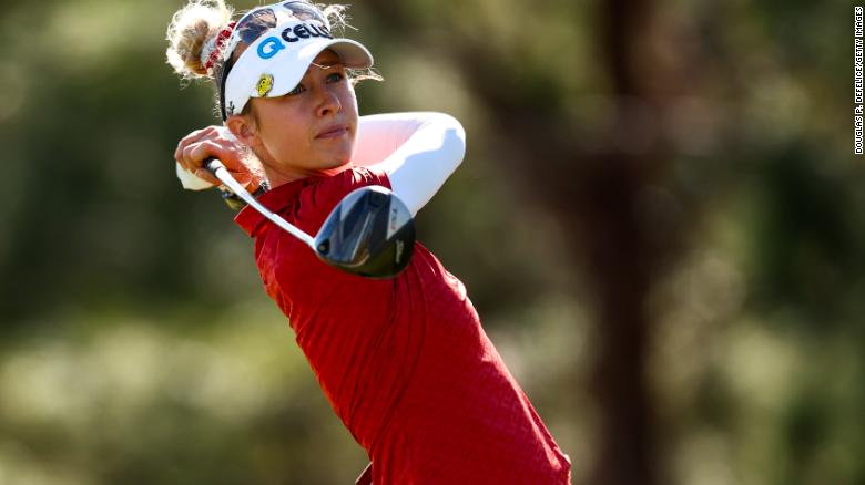 World No. 2 golfer Nelly Korda receiving treatment for a blood clot
