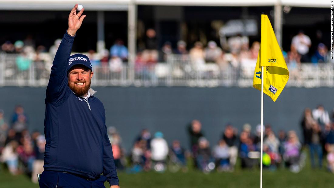 Shane Lowry hits hole-in-one on 'one of the most iconic holes in golf' at the Players Championship