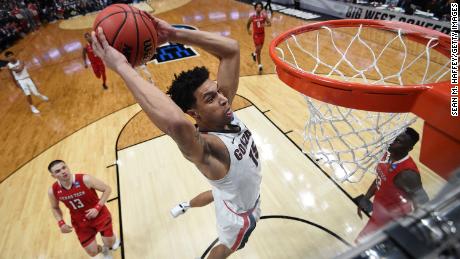 Don&#39;t know much about March Madness? Don&#39;t worry -- most people wouldn&#39;t know this is Gonzaga&#39;s Brandon Clarke against Texas Tech in the 2019 NCAA tourney.