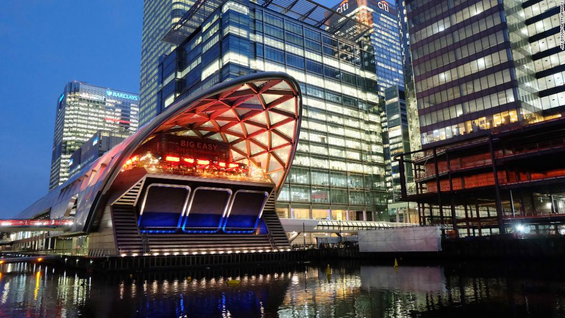 &lt;strong&gt;Spectacular:&lt;/strong&gt; The new Canary Wharf station was designed by Sir Norman Foster.