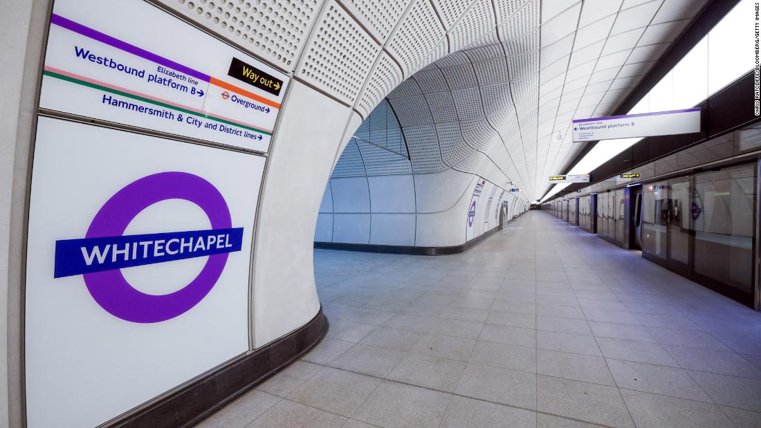 &lt;strong&gt;Pretty in purple: &lt;/strong&gt;The new Elizabeth Line has its own color scheme and in-cabin design.