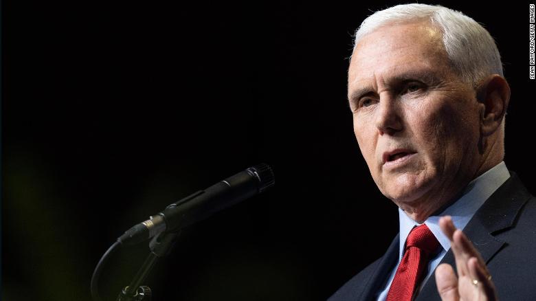 Pence seeks to set himself apart from Trump by speaking out against Putin