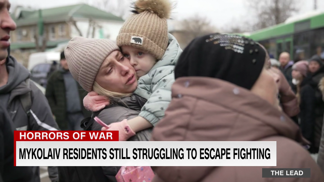 The people of Mykolaiv, Ukraine face crushing uncertainty and terrifying challenges as they await the Russians’ advance – CNN Video