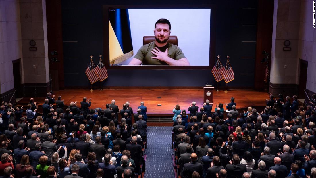 Zelensky taps national psyches of other countries as he appeals to save his own