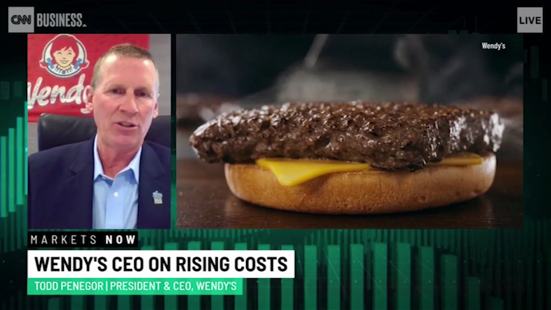 Wendy’s CEO: We expect menu price increases of 5% this year – CNN Video