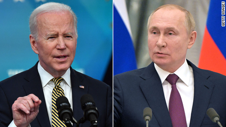 Biden says he was ‘expressing my outrage’ but not making a policy change when he said Putin ‘cannot remain in power’