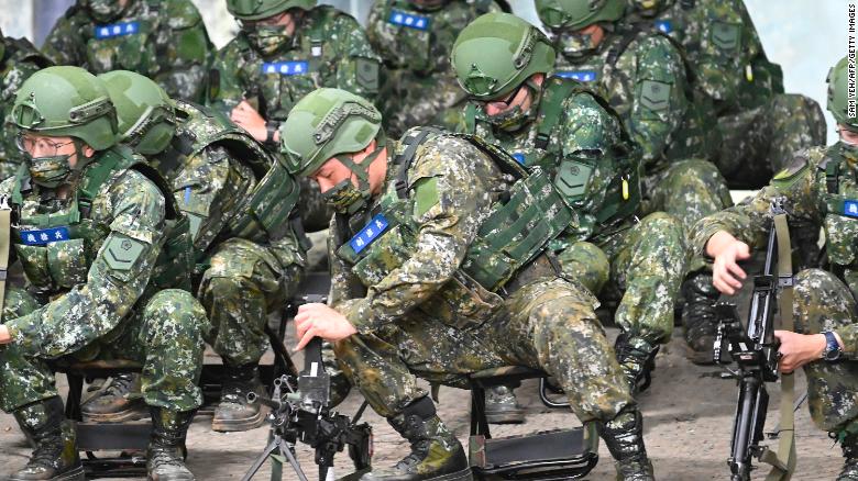 All eligible men between 19 and 36 must complete four months&#39; mandatory Taiwan military training.