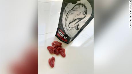 Mike Tyson released ear-shaped marijuana edibles called "Mike Bites."