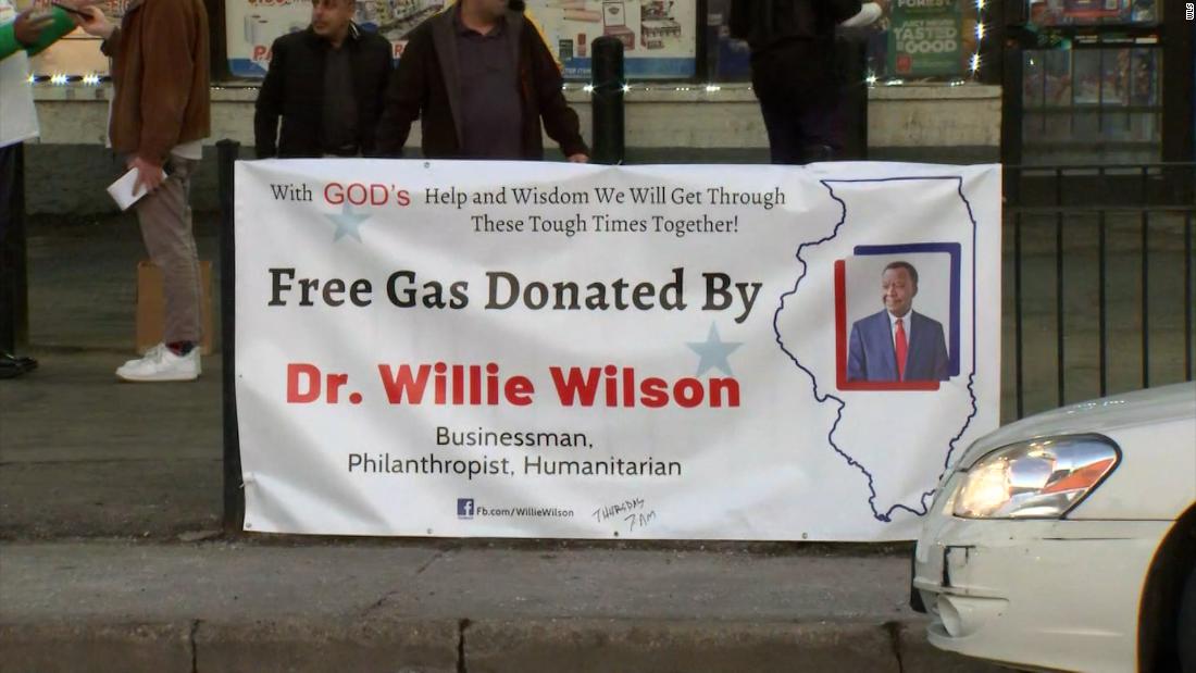 Chicago millionaire gives away $200k worth of free gas – CNN Video