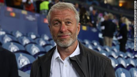 Roman Abramovich, owner of Chelsea smiles following his team&#39;s  Champions League final victory against Manchester City at Estadio do Dragao on May 29, 2021 in Porto, Portugal.
