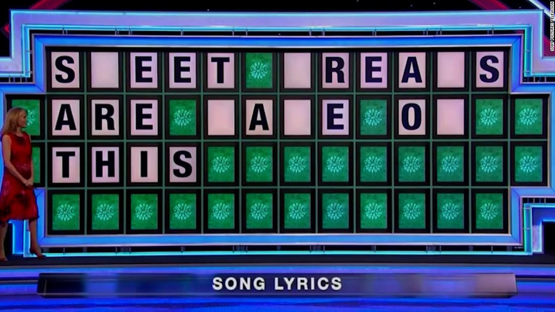 'Wheel of Fortune' contestant flubs hit song lyrics