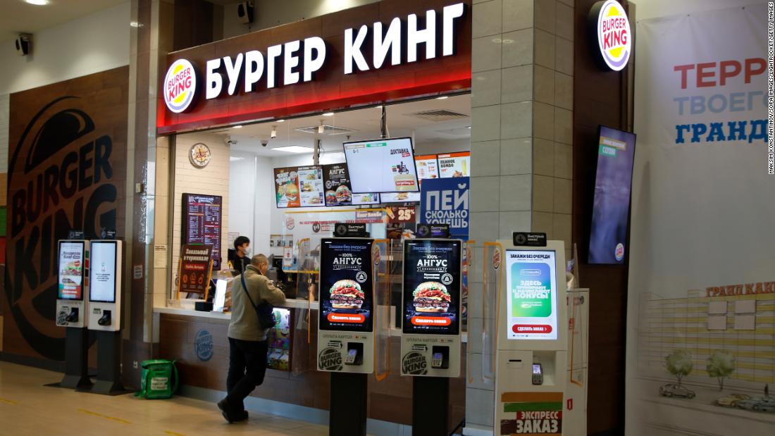 Burger King franchise 'refuses' to close 800 Russian restaurants