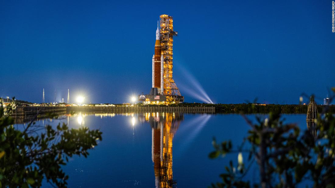 NASA rolls mega Artemis I moon rocket out to the launchpad – CNN