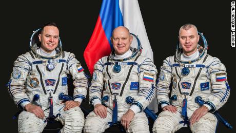 Visos Rusijos kosmonautų įgula pakyla į Tarptautinę kosminę stotį