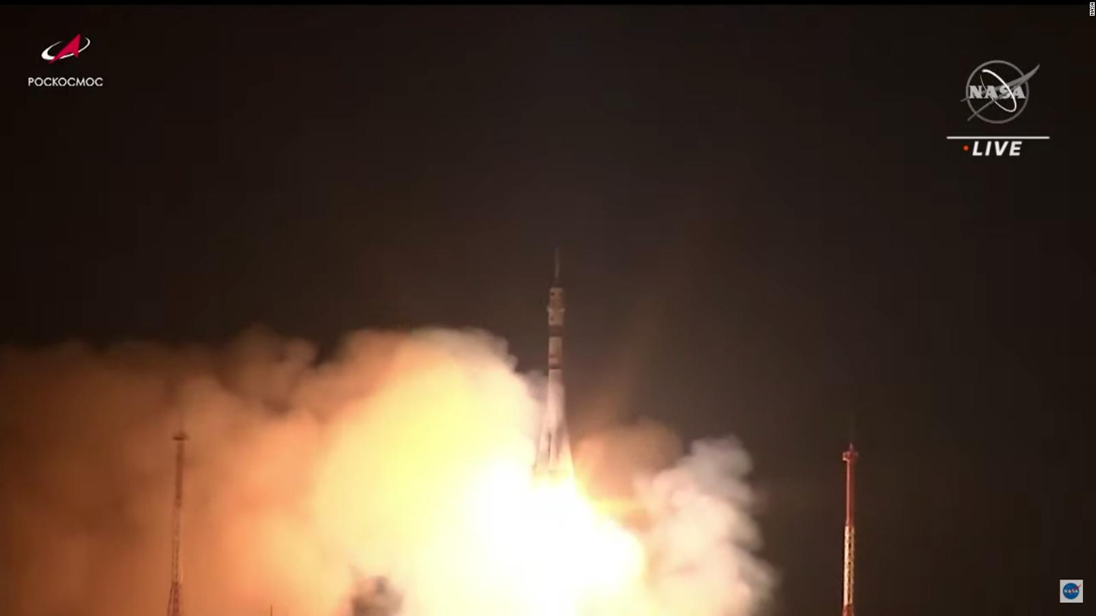 All-Russian cosmonaut crew launches to International Space Station - CNN