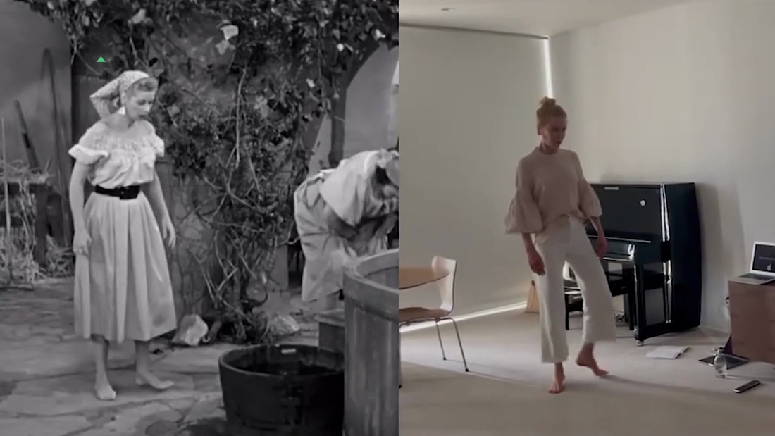 Watch: Nicole Kidman reenacts classic ‘I Love Lucy’ scene – CNN Video