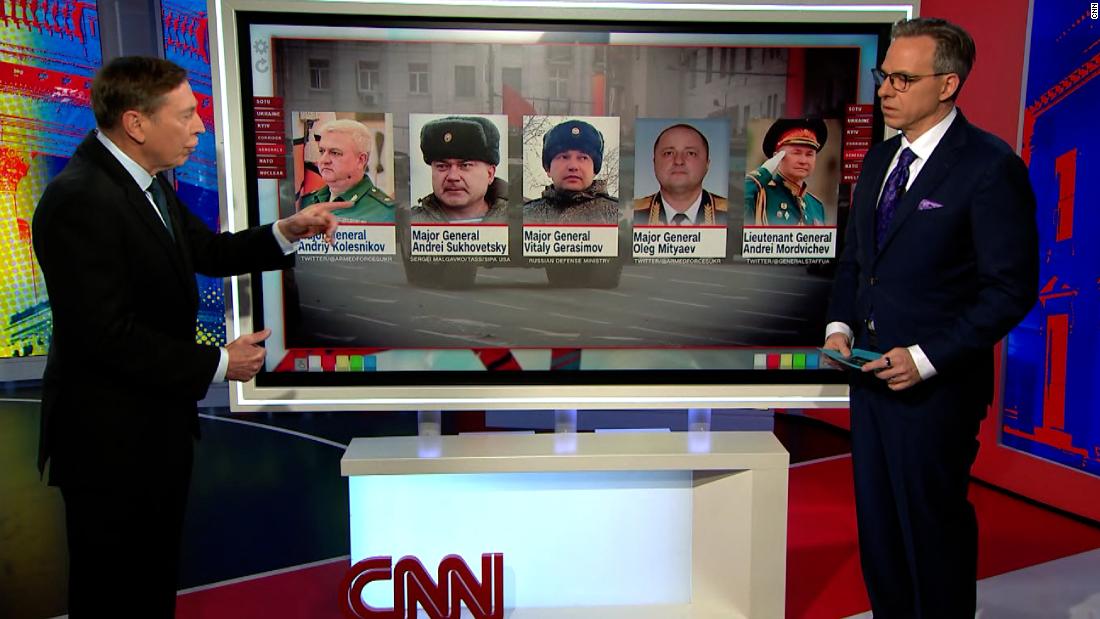 Video: Retired Gen. Petraeus explains how Ukrainians are taking out Russian generals – CNN Video