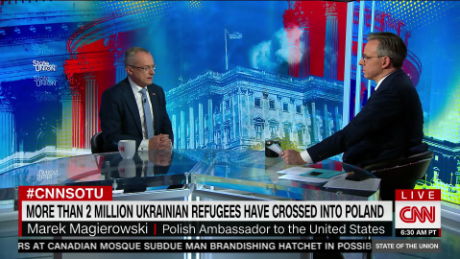 Polish ambassador: &#39;We have done our utmost&#39; to help Ukrainian refugees