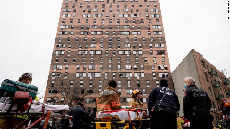 New York mayor signs fire safety order after fatal Bronx fire