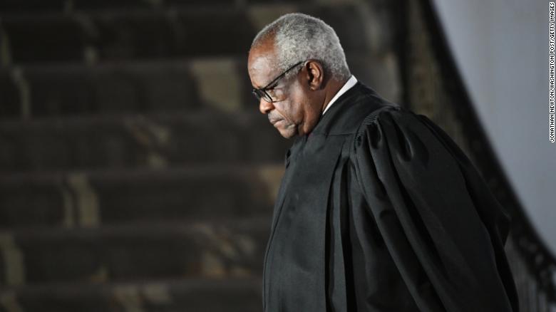 Justice Clarence Thomas hospitalized ‘after experiencing flu-like symptoms’