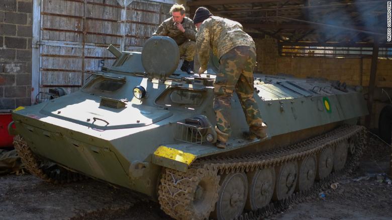 Inside the Kyiv junkyard that recycles Russian weapons for Ukrainian forces