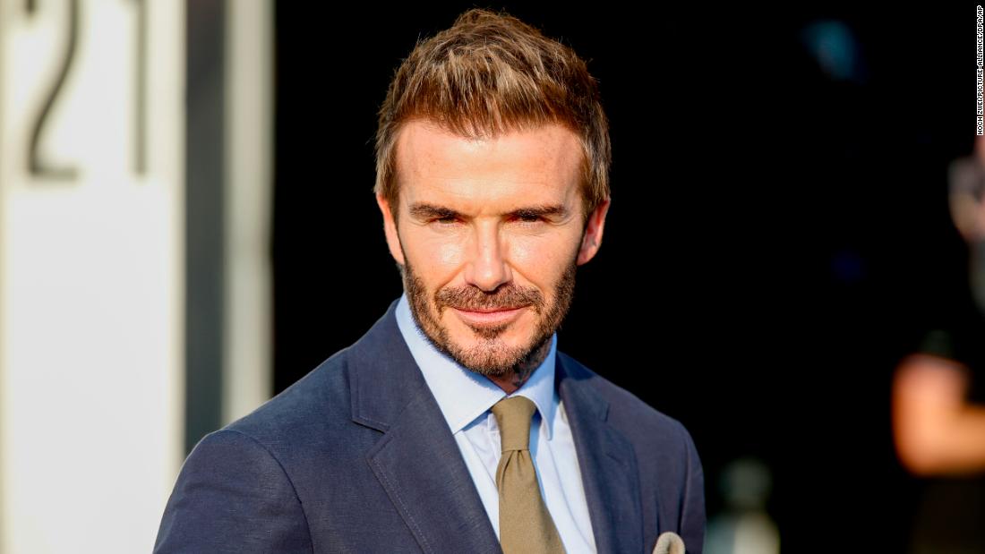 David Beckham hands over Instagram account to Ukrainian doctor in Kharkiv – CNN