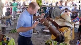 Watch royals William and Kate shake their hips in Belize