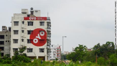 An OYO hotel is seen in Kolkata, India on June 8, 2021. 