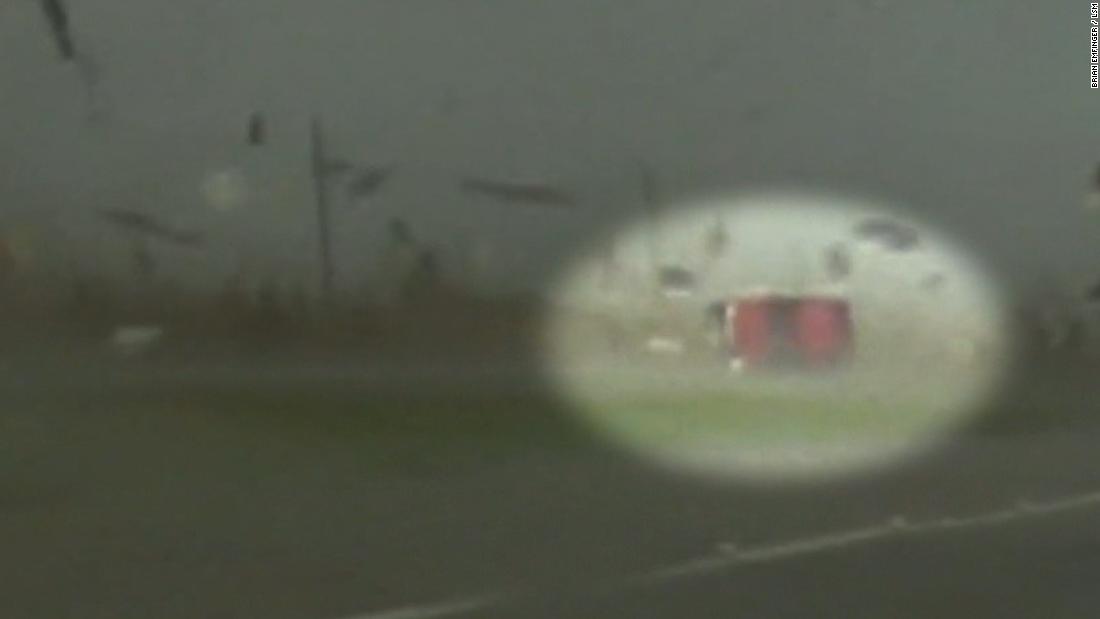 Video: Truck tossed on it’s side in reported tornado – CNN Video