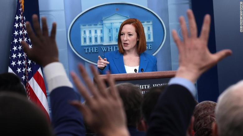 White House press secretary Jen Psaki tests positive for Covid-19