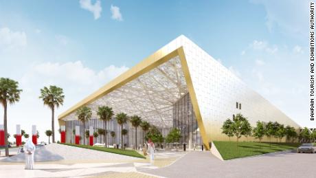 Bahrain plans to construct the largest  exhibition center 
in the region with a footprint of over 300,000 square meters.