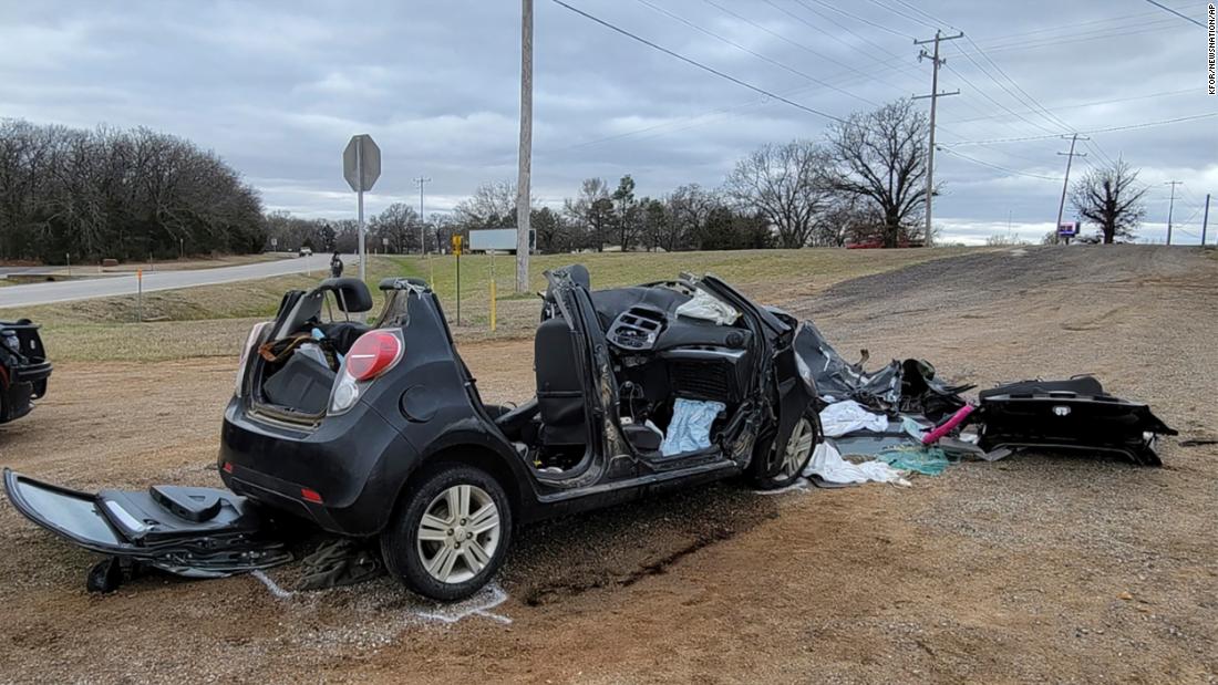 Six high school-aged girls dead after crash with semitruck Oklahoma Highway Patrol says – CNN