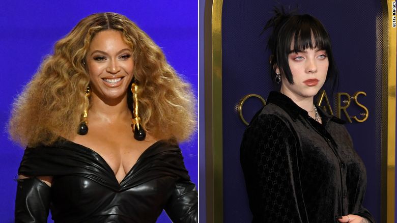 Beyoncé and Billie Eilish among this year’s Oscars performers