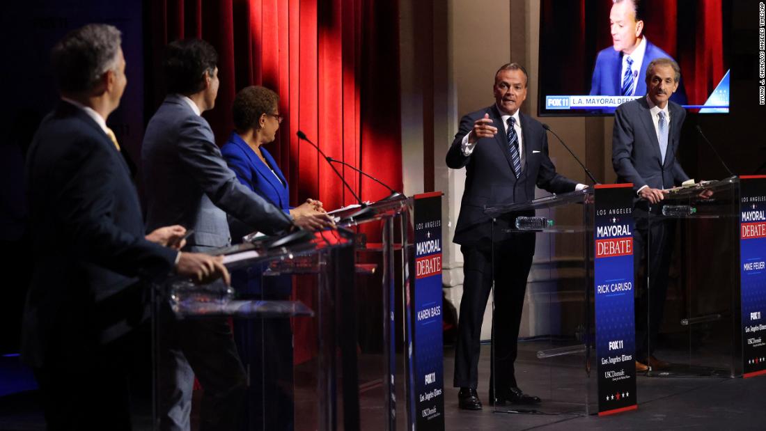 Los Angeles mayoral race shows shift in policing debate in heavily Democratic city