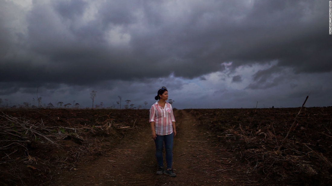Elma Kay is an ecologist and director of the Belize Maya Forest Trust. She has witnessed increased deforestation over the last decade as land is cleared for sugarcane plantations and other crops. Now she is working closely with local communities to protect the area from further development.