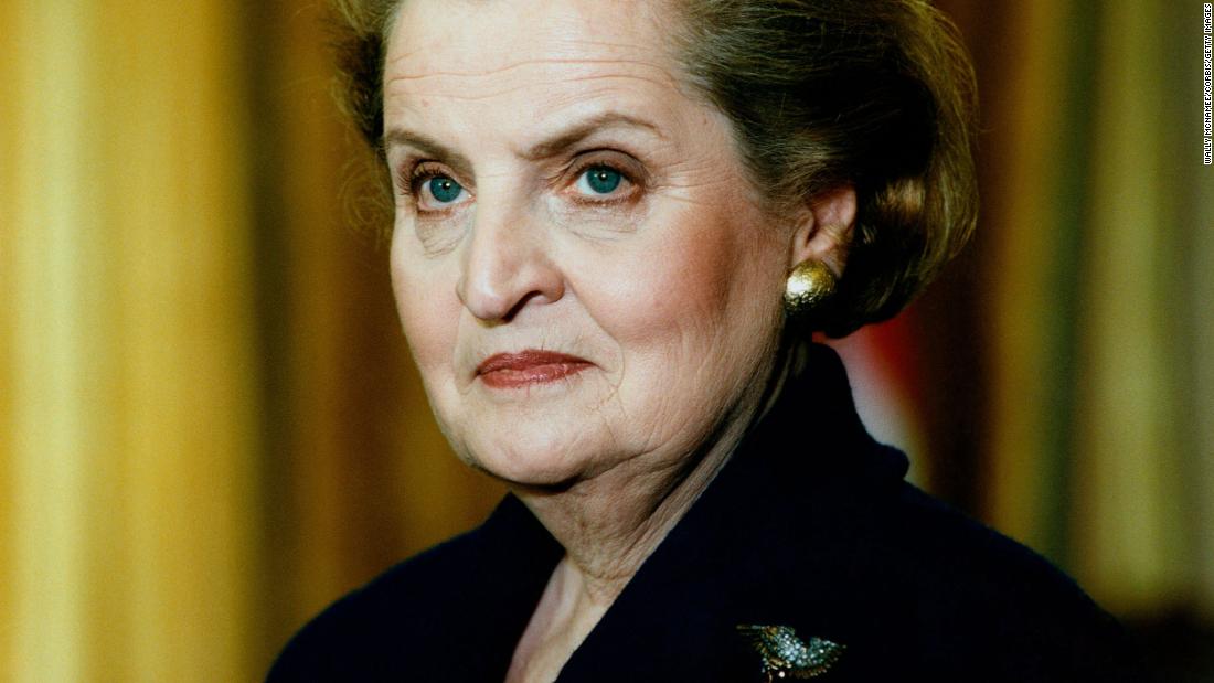 Madeleine Albright, first female US secretary of state, dies - CNNPolitics