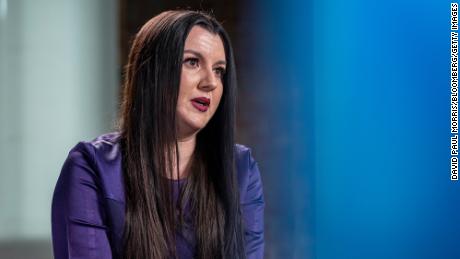 Fidji Simo, chief executive officer of Instacart Inc., speaks during a Bloomberg Studio 1.0 interview in San Francisco, California, U.S., on Thursday, March 3, 2022.