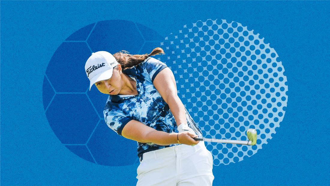 From title-winning footballer to professional golfer in three years: Kristyna Napoleaova’s astronomic rise