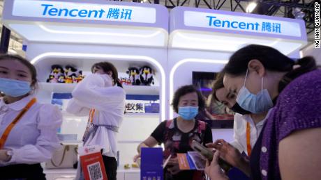 Tencent stock tumbles after China crackdown hits growth