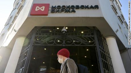 Russia&#39;s stock market reopens after month-long closure